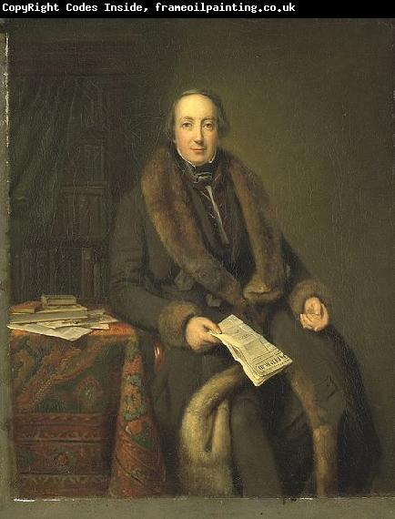 Therese Schwartze Portrait of Pieter Arnold Diederichs
